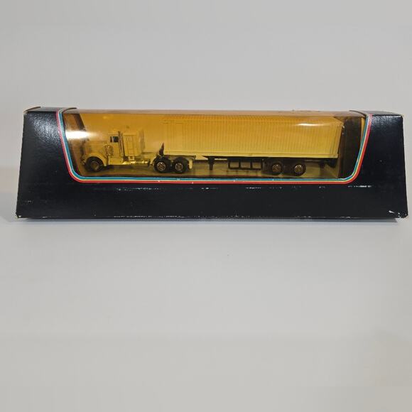 VTG White Kenworth Tractor 40 Foot Container 1/28 Die Cast Shinsei Collectible - Picture 9 of 9